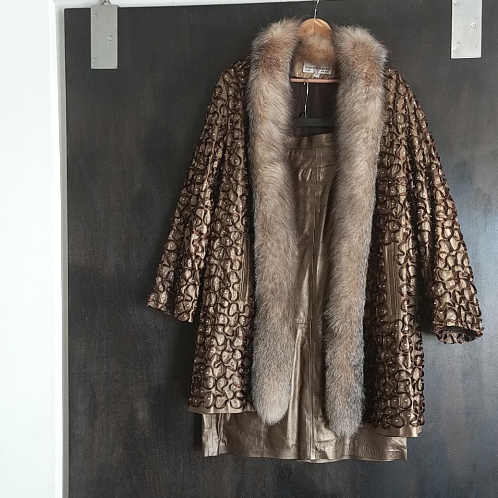 Rocco D'Amelio Mink Coat & Matching Skirt